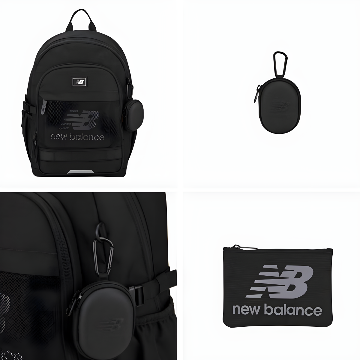 New Balance Essential Backpack NK8AES702U-BLK - Black