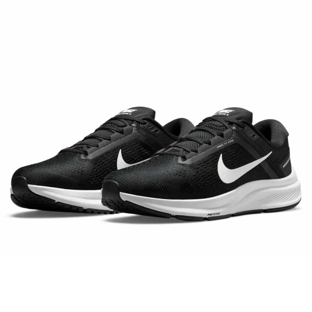 Nike Air Zoom Structure 24 Trainer Mens DA8535-001 - 45 / Black