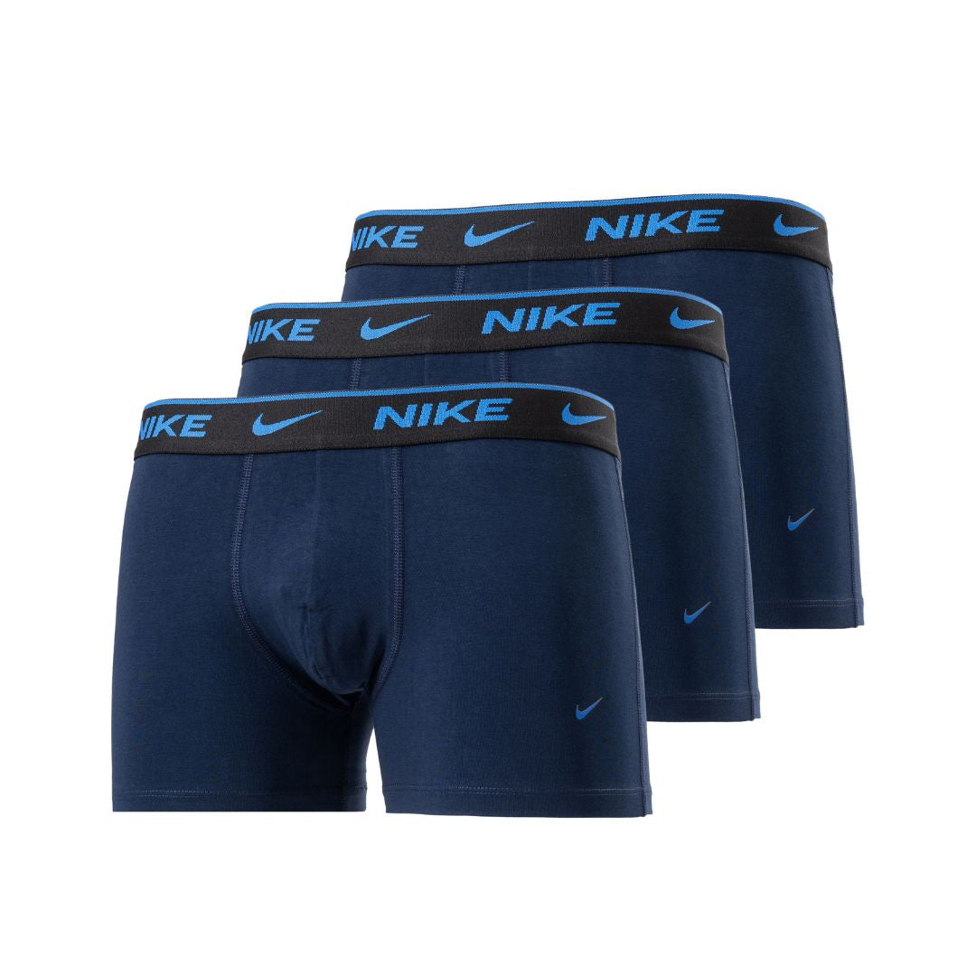 Nike Dri-Fit Ultra Comfort Boxer 3 Pack Men - Navy / S