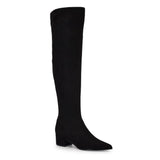 Nine West Maner Over-The-Knee Dress Boots Women - BLK - 36.5 / Black