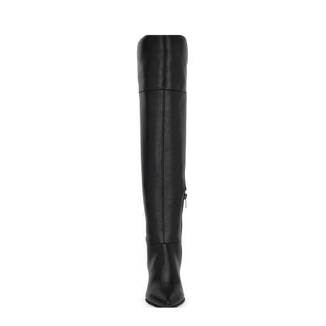 Nine West Maner Over-The-Knee Dress Boots Women - BLKLTH