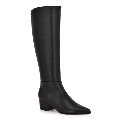 Nine West Morgin Knee High Dress Boots Women - BLK