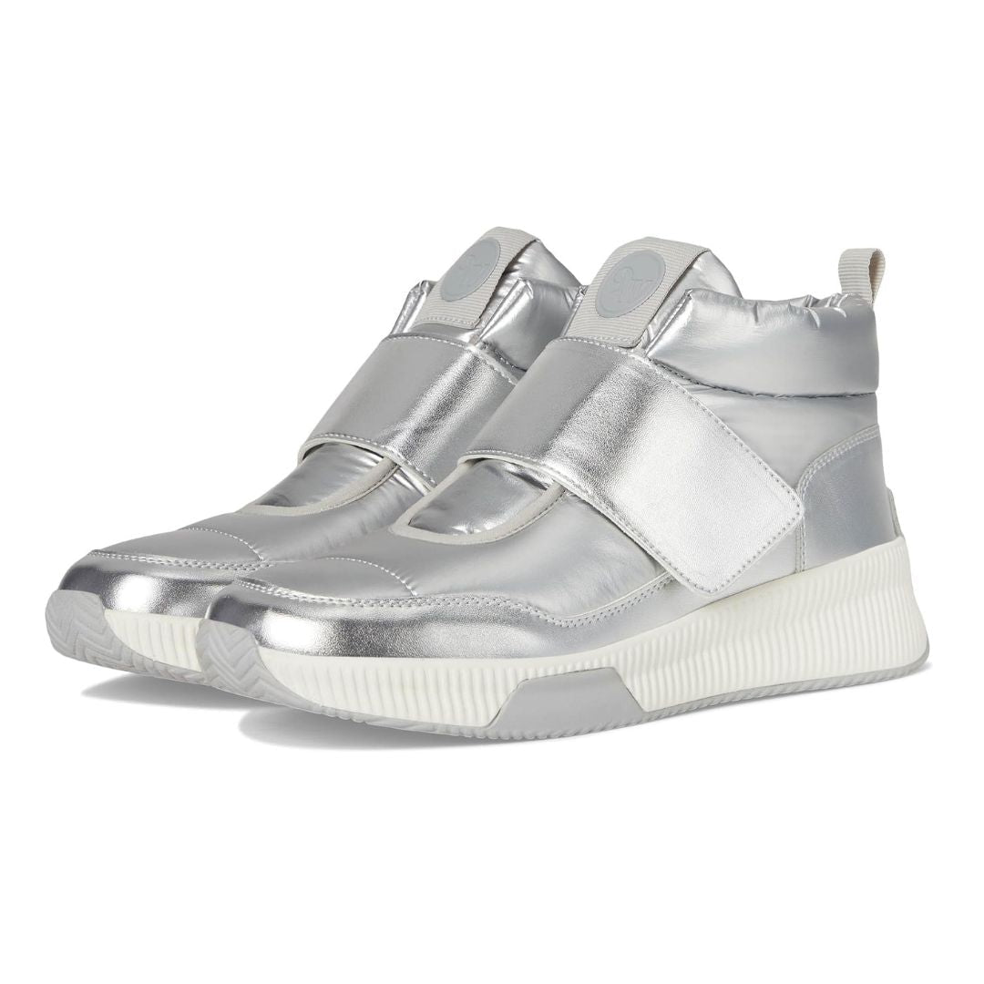 Nine West Tumble High-Top Sneakers Women - SLV - Silver / 35