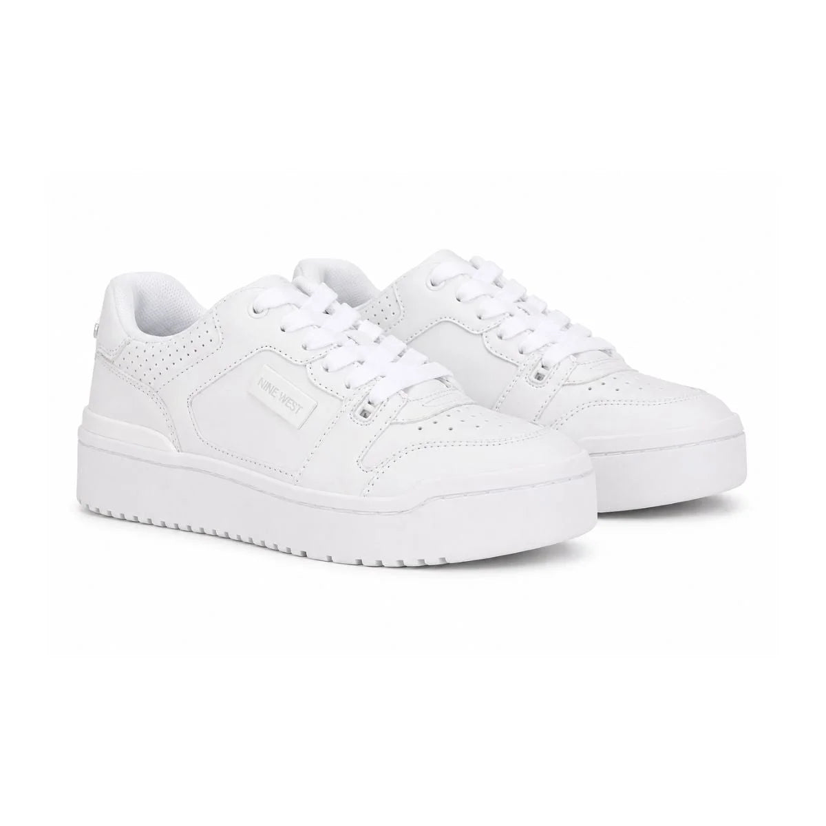 Nine West Tumble High-Top Sneakers Women - WHT - White / 35
