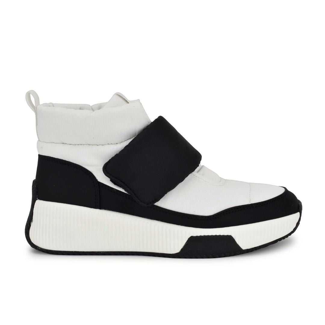 Nine West Tumble High-Top Sneakers Women - WHTBLK - White / 35