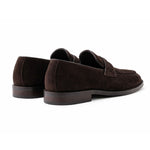 OURTHREE Andrew Suede Leather Loafers Men - BRN