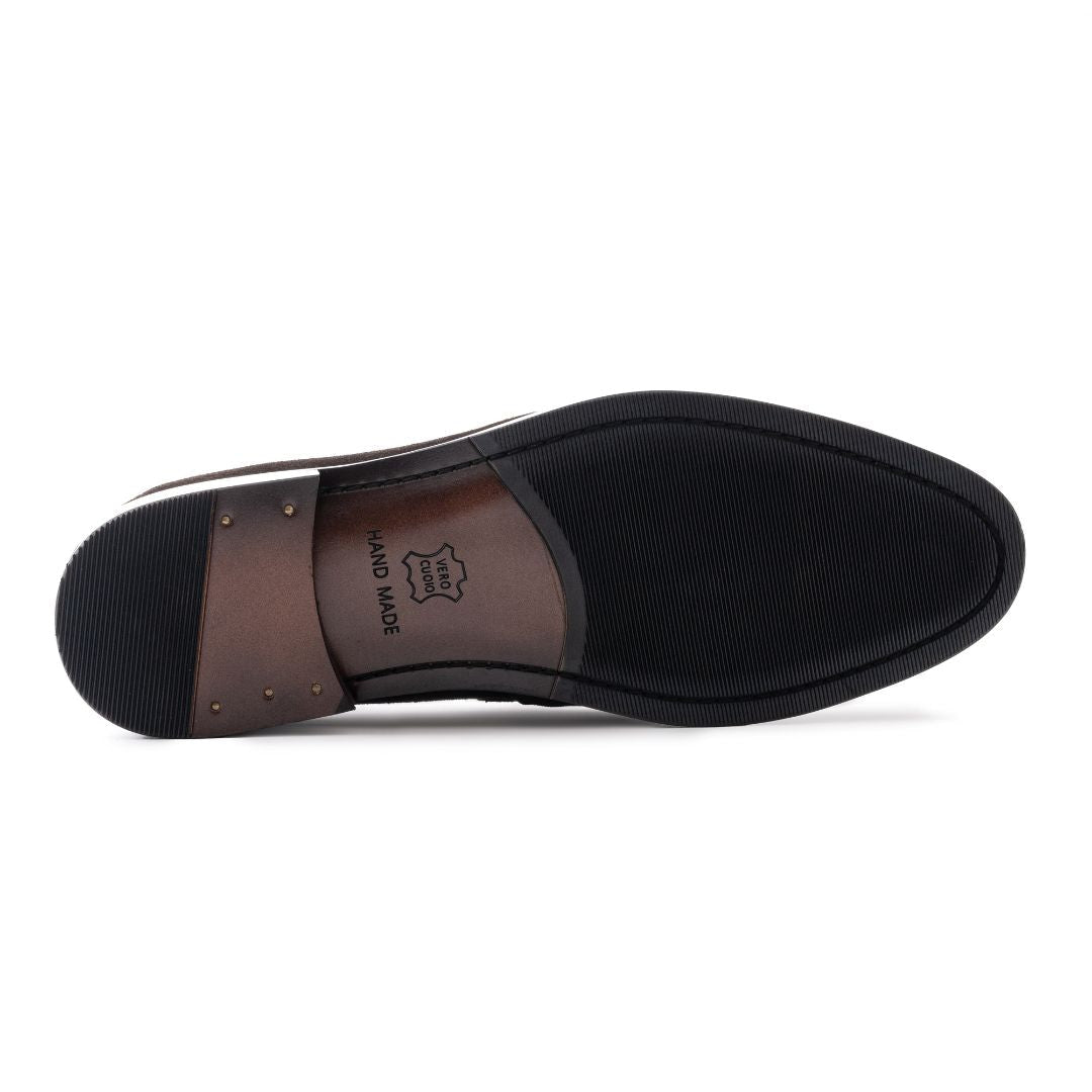 OURTHREE Andrew Suede Leather Loafers Men - BRN