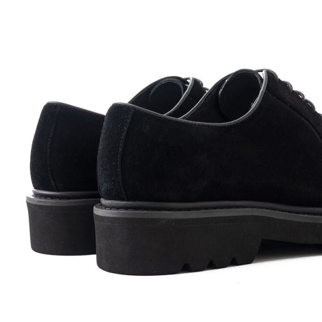 OURTHREE Frady Suede Leather Oxfords Men - BLK