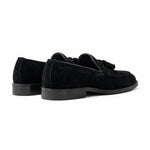 OURTHREE Lewis Suede Leather Loafers Men - BLK