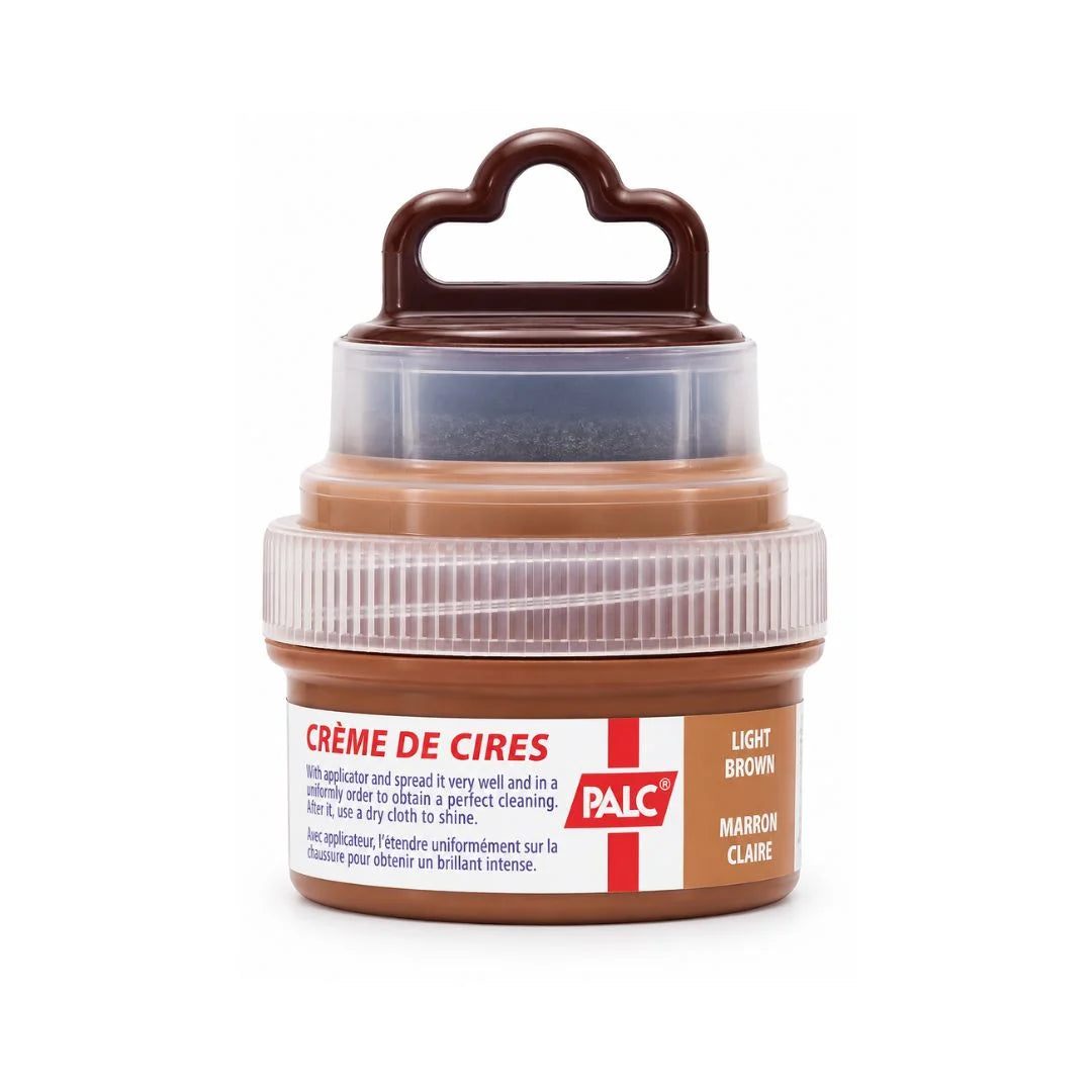 PALC Cream Shoe Polish Kit - 75ml / Tan