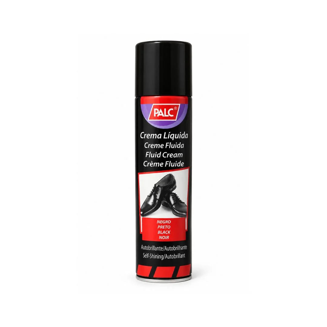 PALC Liquid Cream Shoe Polish - 75ml / Black