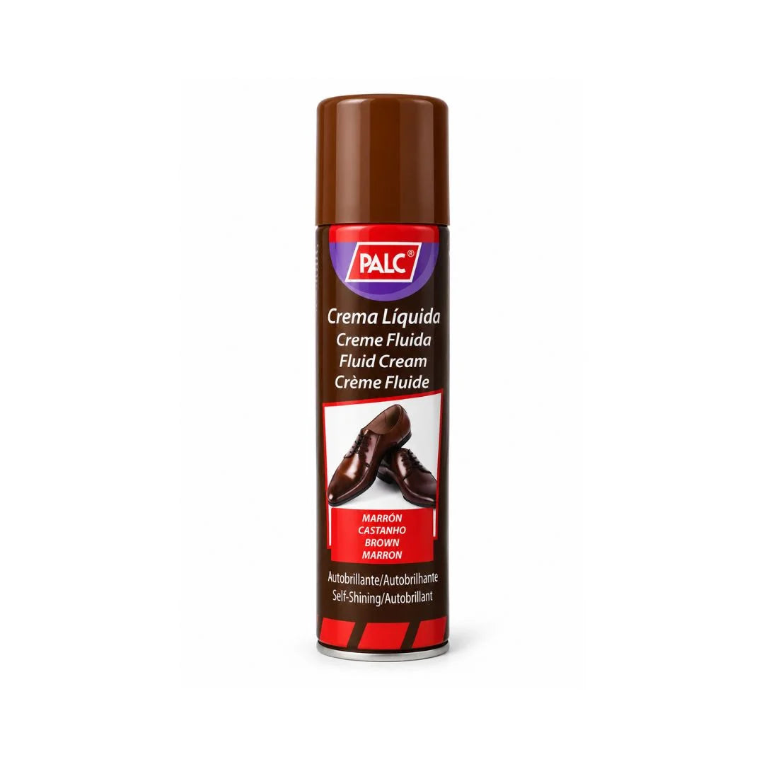 PALC Liquid Cream Shoe Polish - 75ml / Brown