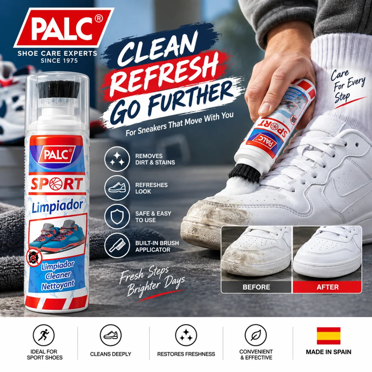 PALC Liquid Sport Sneakers Polish - 75ml / Neutral