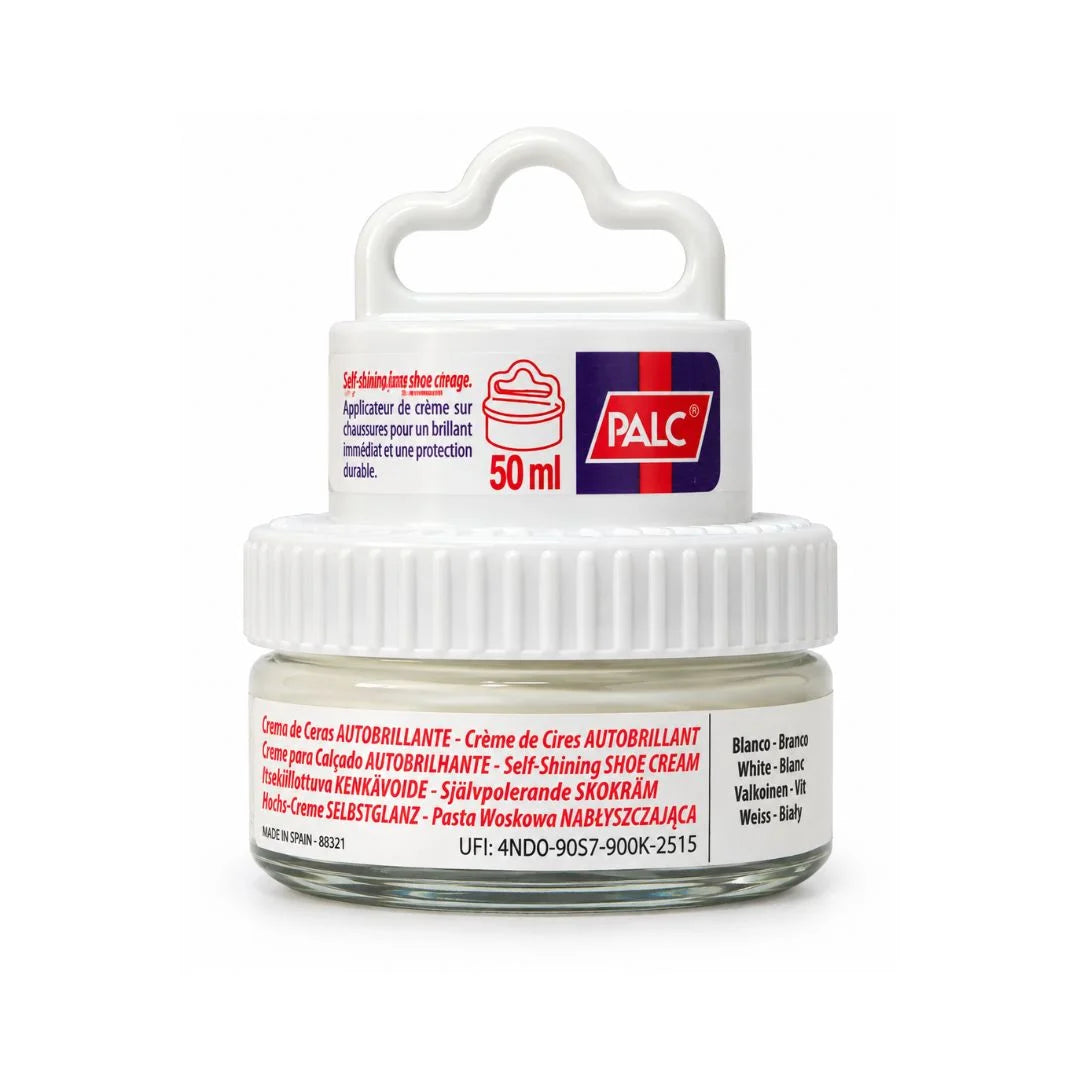 PALC Self Shining Shoe Cream Kit - 50ml / White