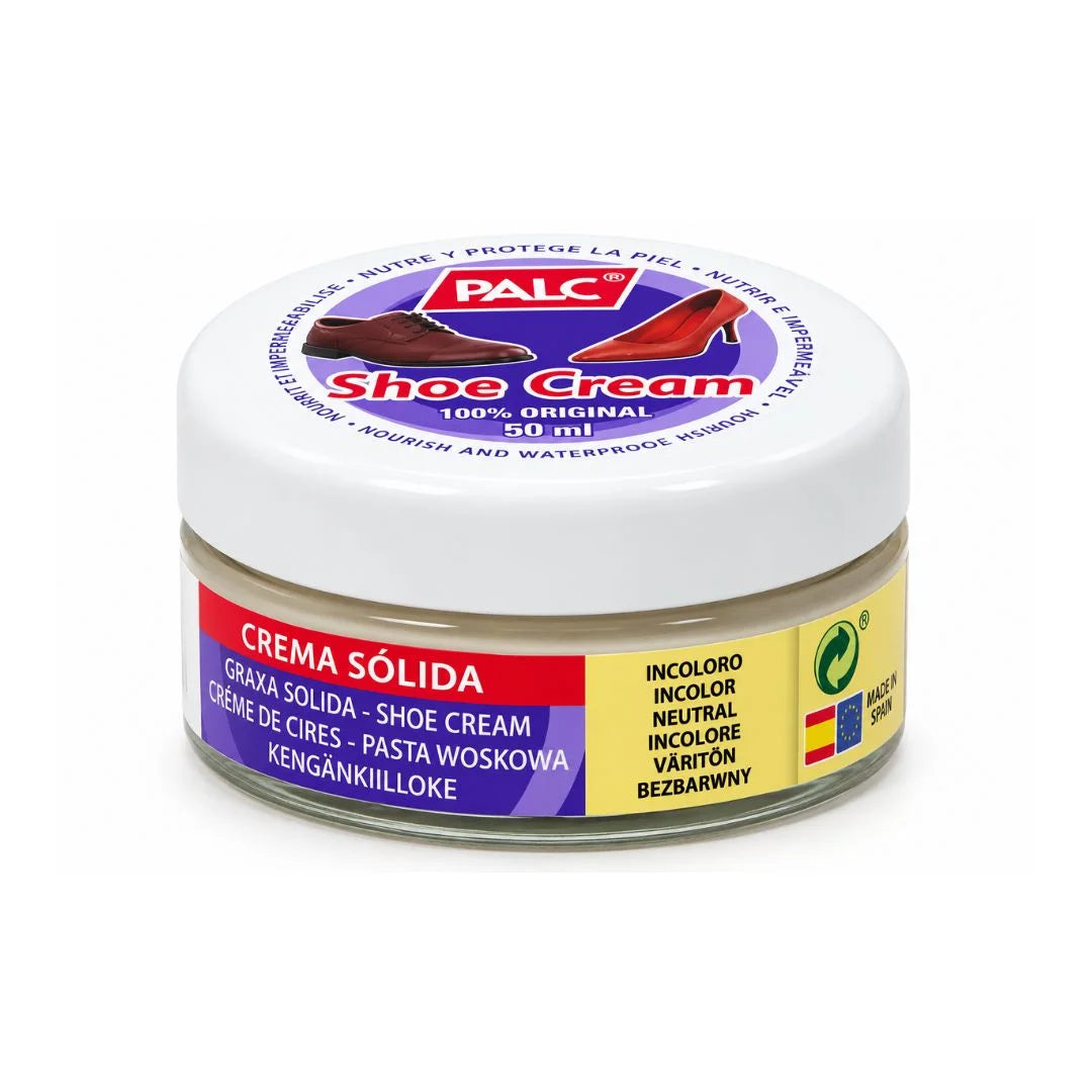 PALC Solid Cream Shoe Polish - 50ml / Neutral