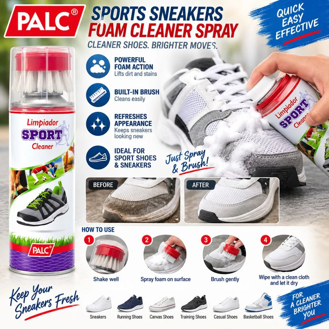 PALC Sports Sneakers Foam Cleaner Spray - 200ml / Neutral