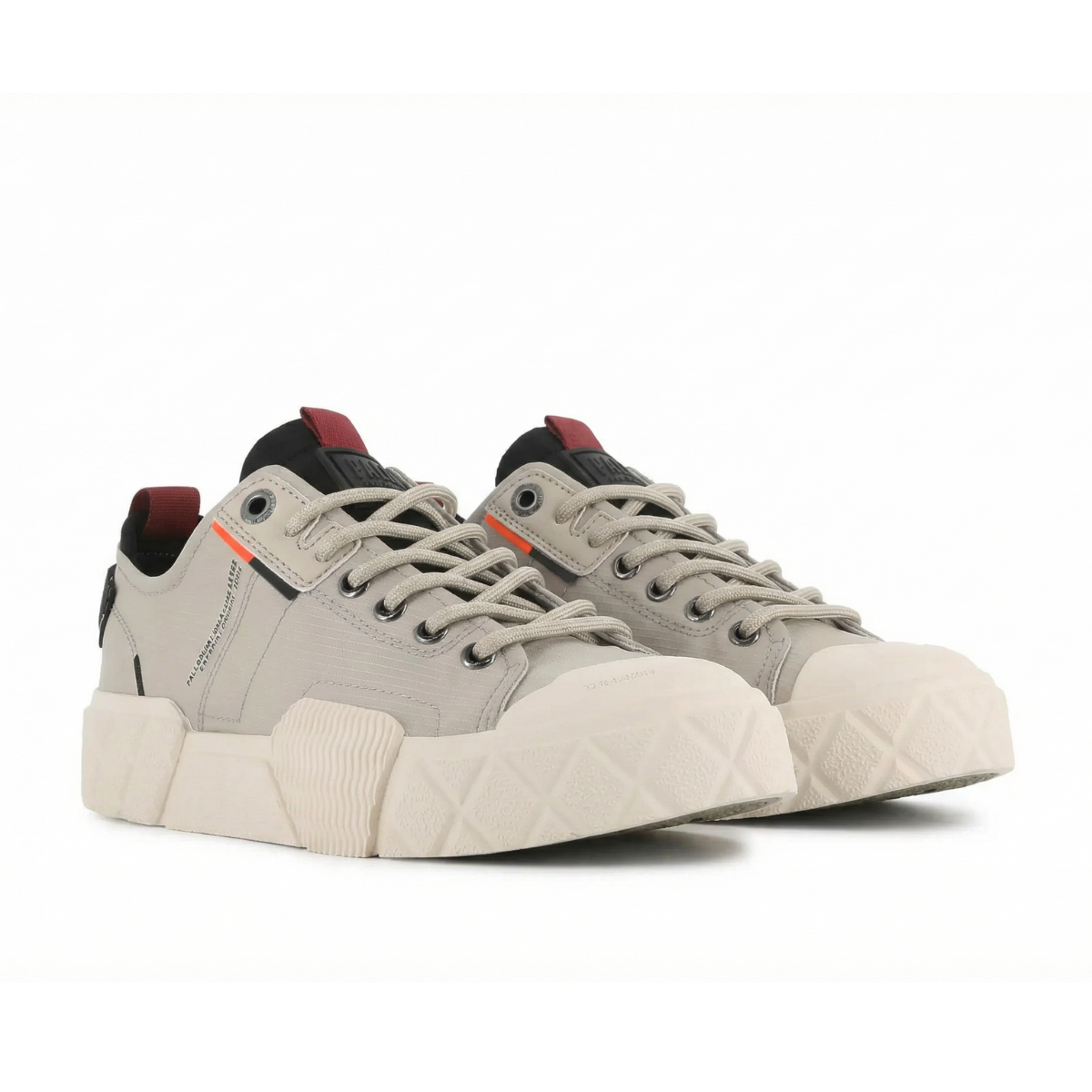 Palladium Ace City Shell Lo Sneaker Unisex 79132-096 - Beige / 36