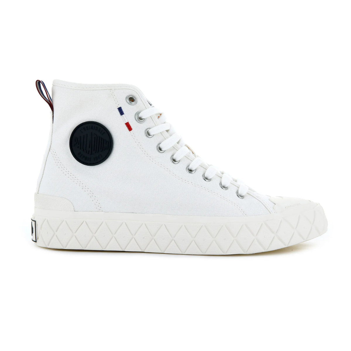 PALLADIUM PALLA ACE CANVAS MID 77015-116 - White / 44.5