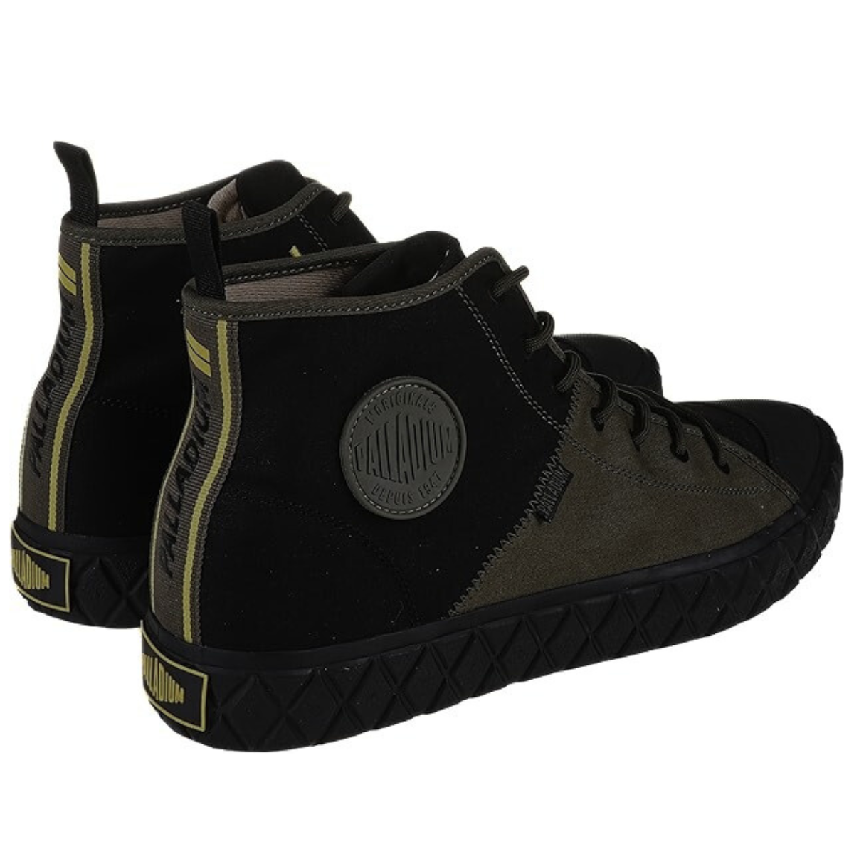 Palladium Palla Ace Mid Supply 78570-077 - Olive-Blac
