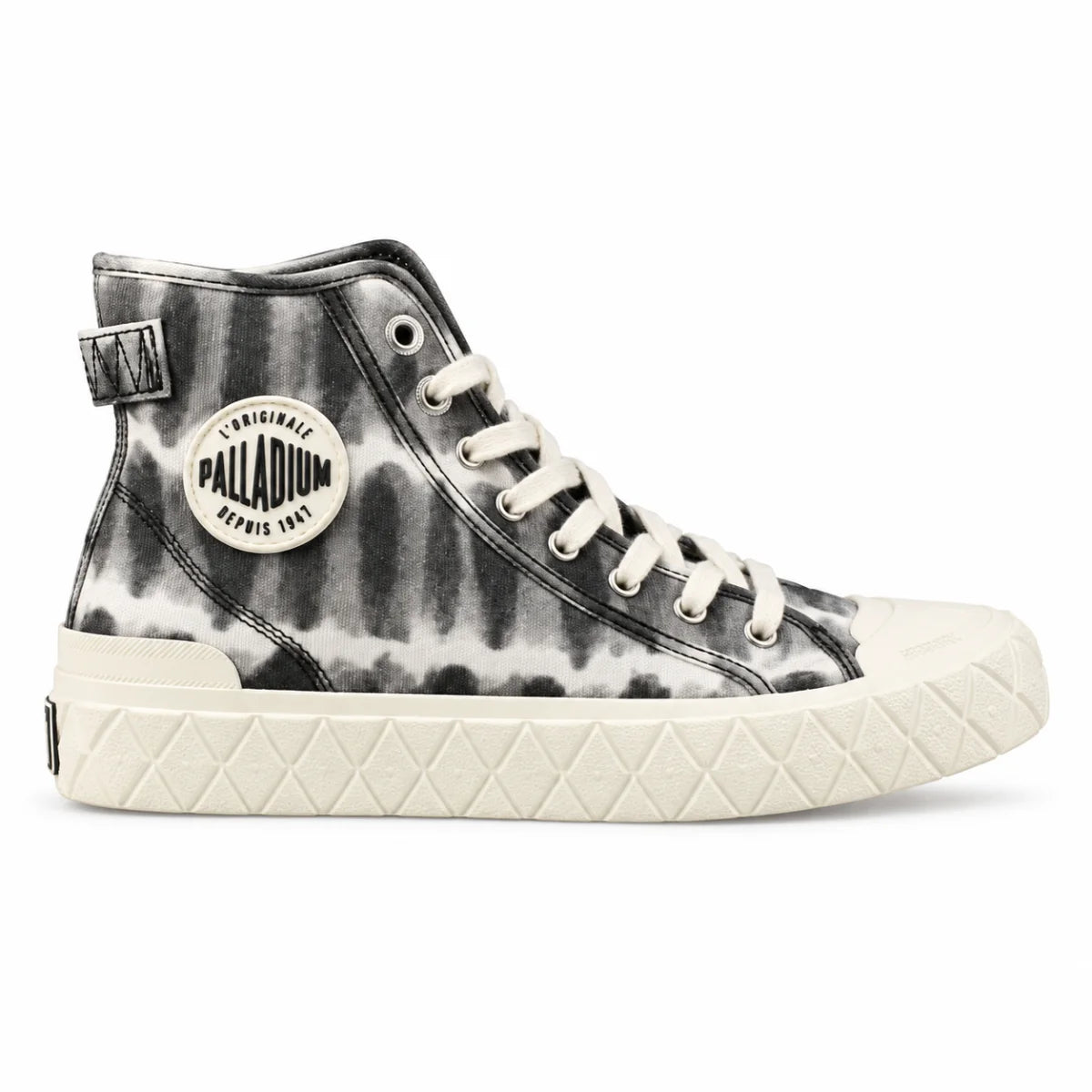 Palladium Palla Ace Mid Tiedye Boots Casual Women 98591-008 - Black 1 / 38