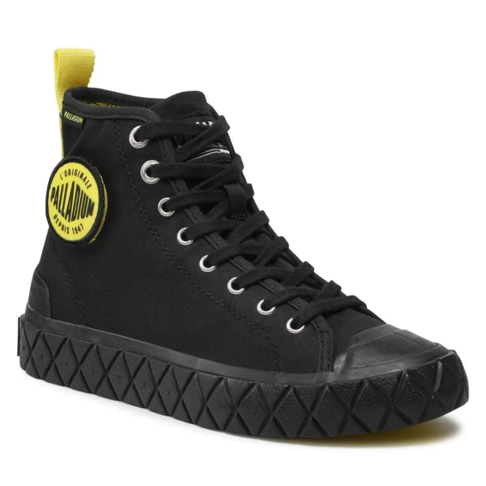 PALLADIUM PALLA ACE SMILEY MID STAR 77177-008 - Black / 38