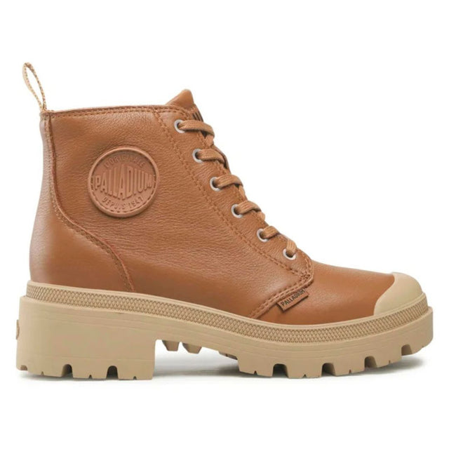 PALLADIUM Pallabase Leather 96905-252 - Tan / 38