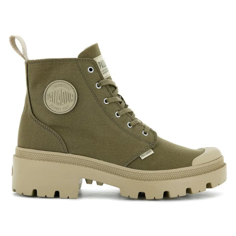 PALLADIUM PALLABASE TWILL 96907-204 - Olive / 38