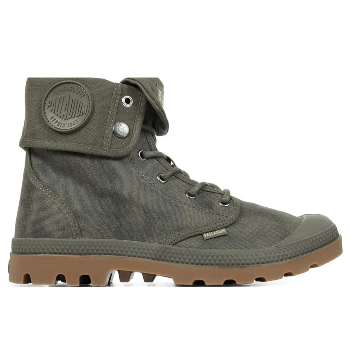 Palladium Pampa Hi Wax Shoes 77213-258 - Olive / 42