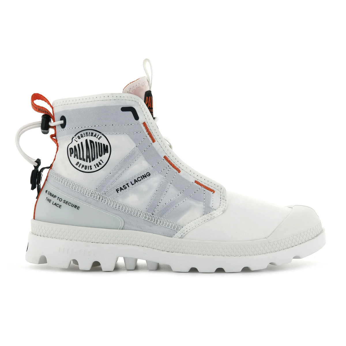 PALLADIUM PAMPA TRAVEL LITE 77039-116 - White / 43