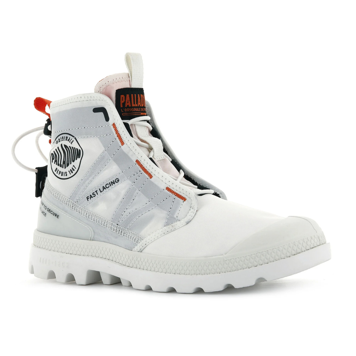 PALLADIUM PAMPA TRAVEL LITE 77039-116 - White / 43