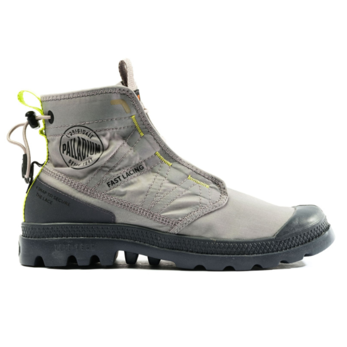Palladium Pampa Travel Lite Gray Flannel -77039-071 - Grey / 43