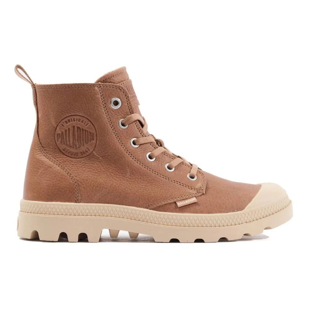 PALLADIUM Pampa Zip Lth Ess 76888-254 - Tan / 42