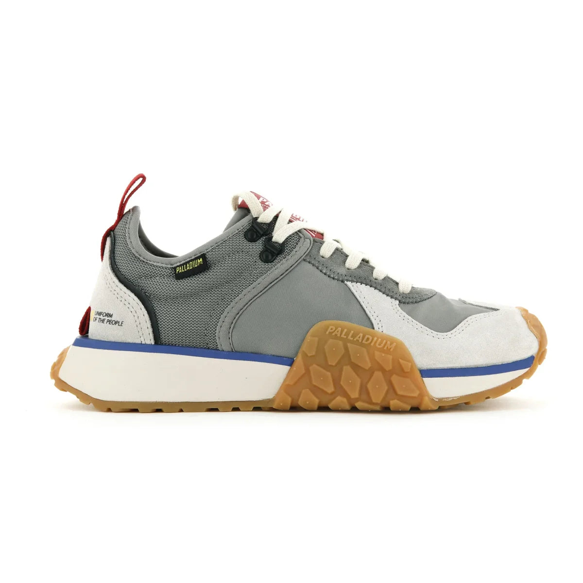 PALLADIUM TROOP RUNNER 77330-071 - Gray / 36
