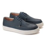 PATINA Causal Leather Shoes Men 200-10-NVY - 40 / Navy