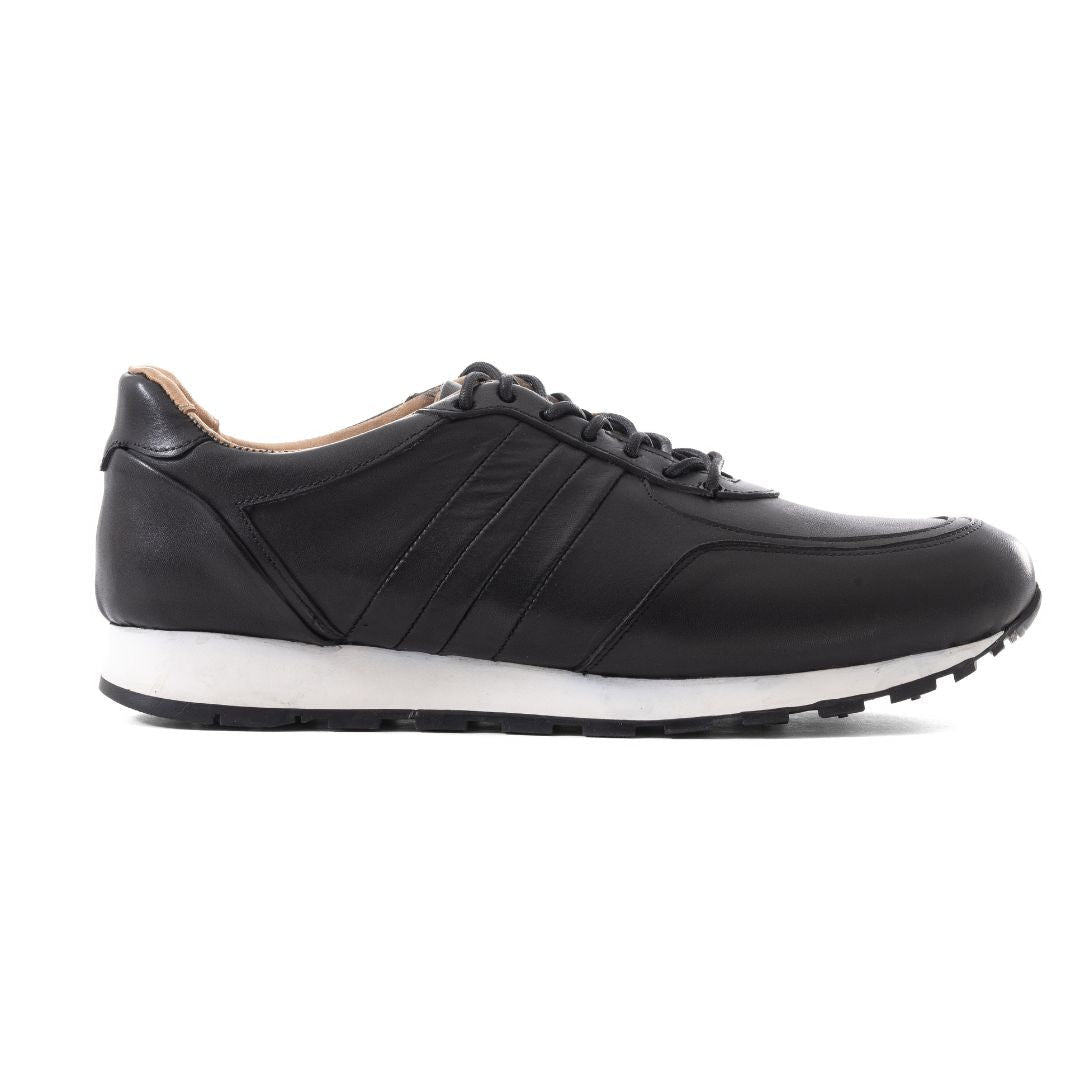 PATINA Causal Leather Shoes Men 900-01-BLK