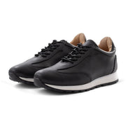 PATINA Causal Leather Shoes Men C900-3-BLK - 40 / Black