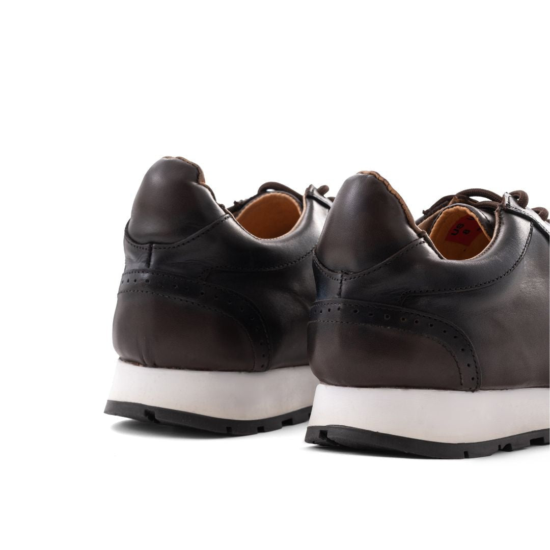 PATINA Causal Leather Shoes Men C900-3-BRN