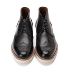 PATINA Causal Oxford Leather Boots Men 625-04-BLK