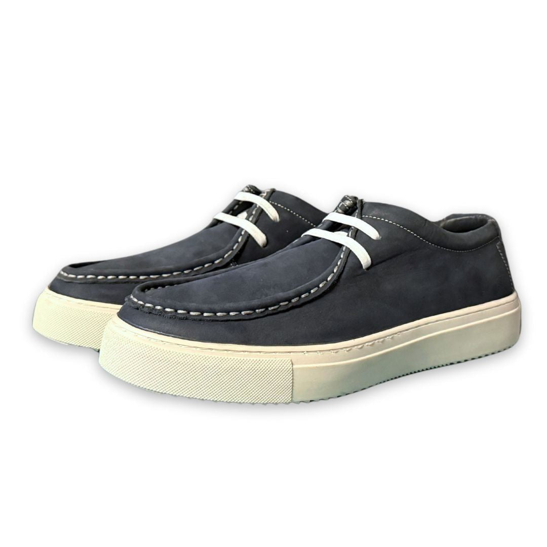 PATINA Causal Suede Leather Shoes Men 200-09-NVY - 40 / Navy
