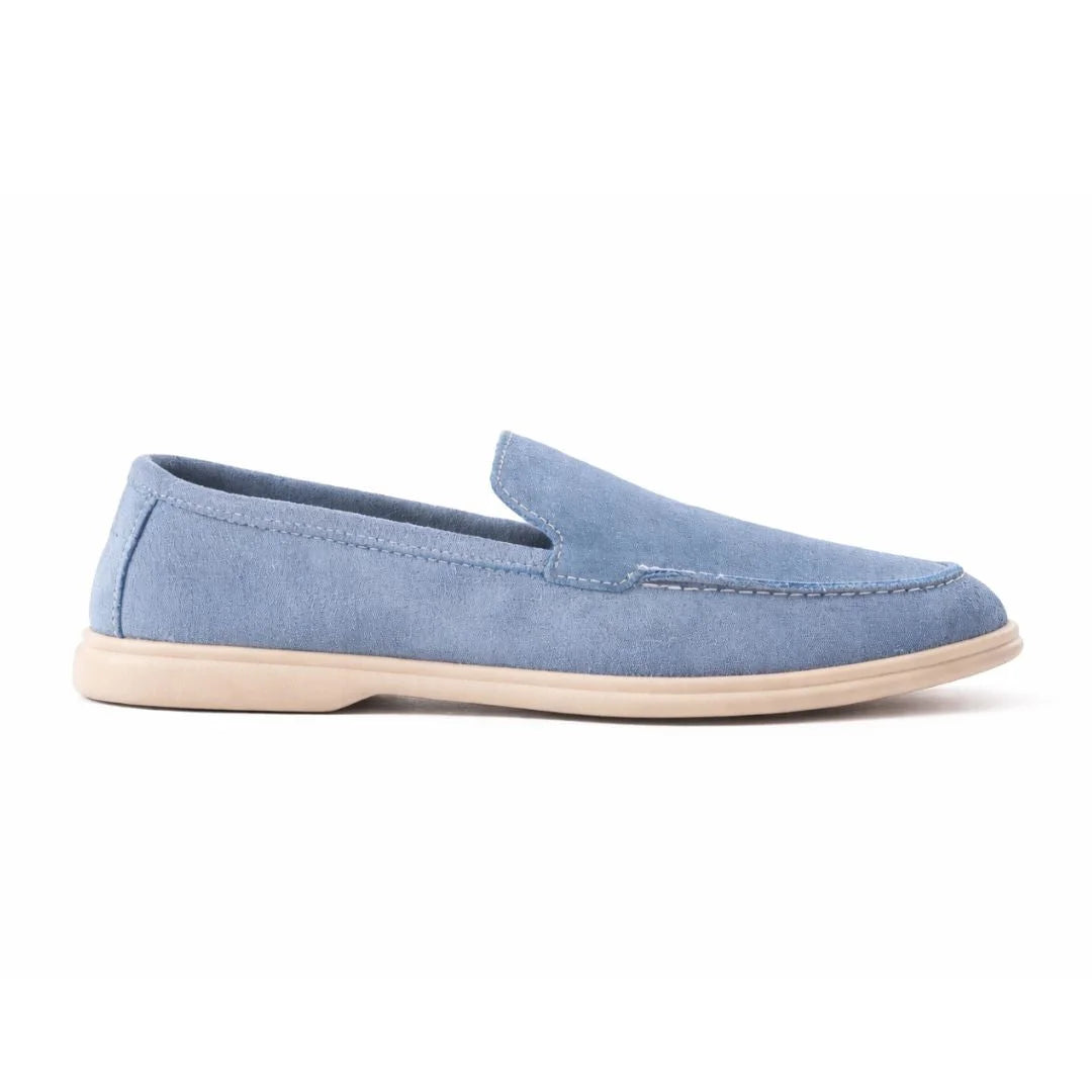 PATINA Causal Suede Loafers Shoes Men 701-BLU - Blue / 41