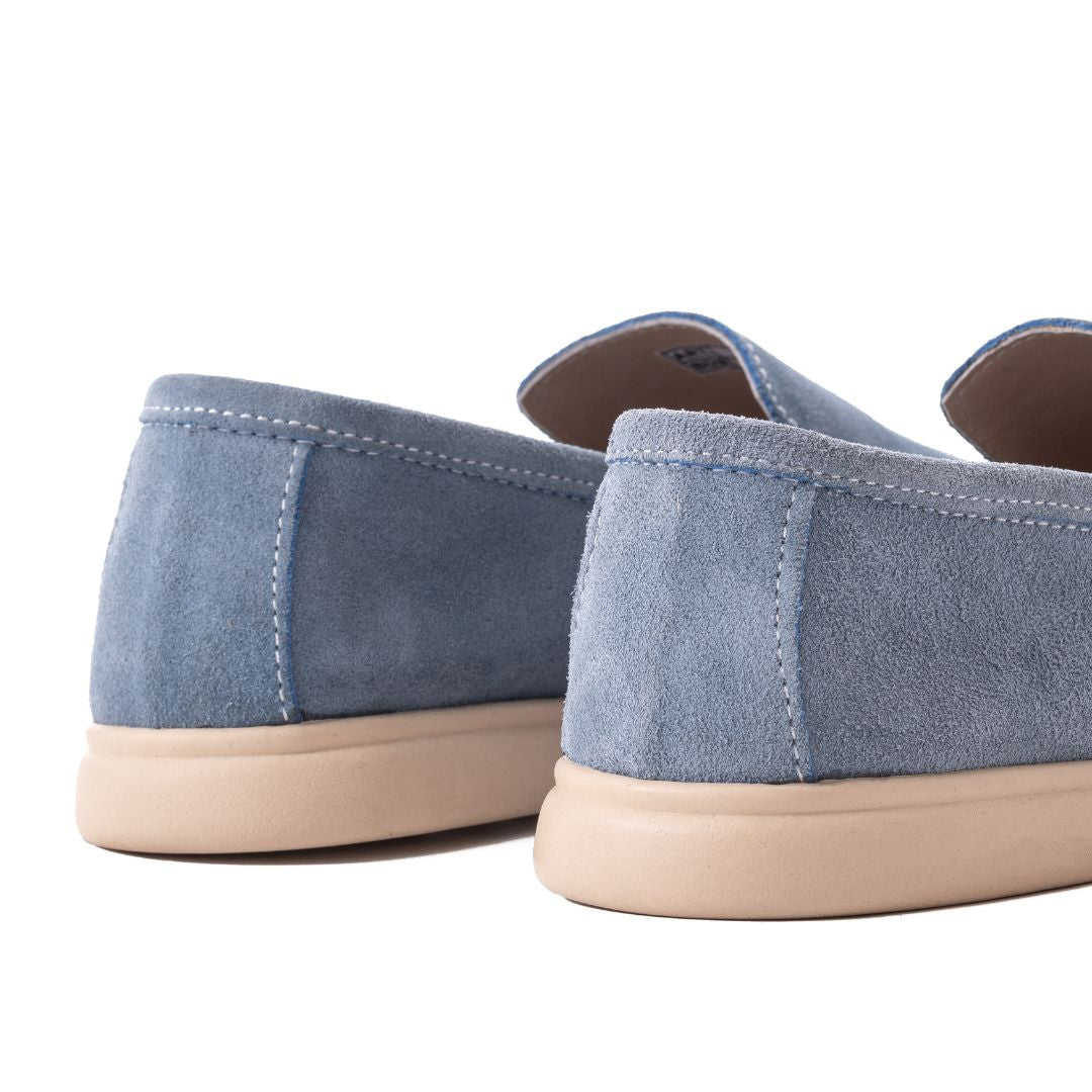 PATINA Causal Suede Loafers Shoes Men 701-BLU