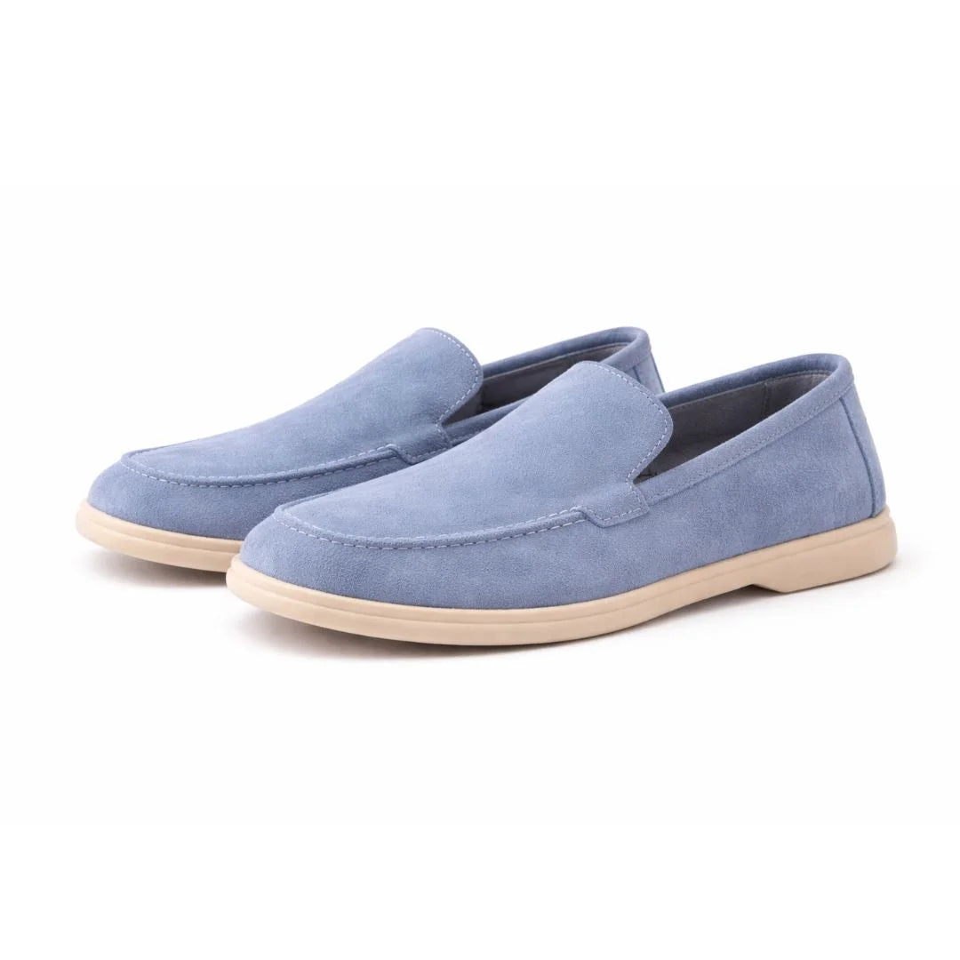 PATINA Causal Suede Loafers Shoes Men 701-BLU