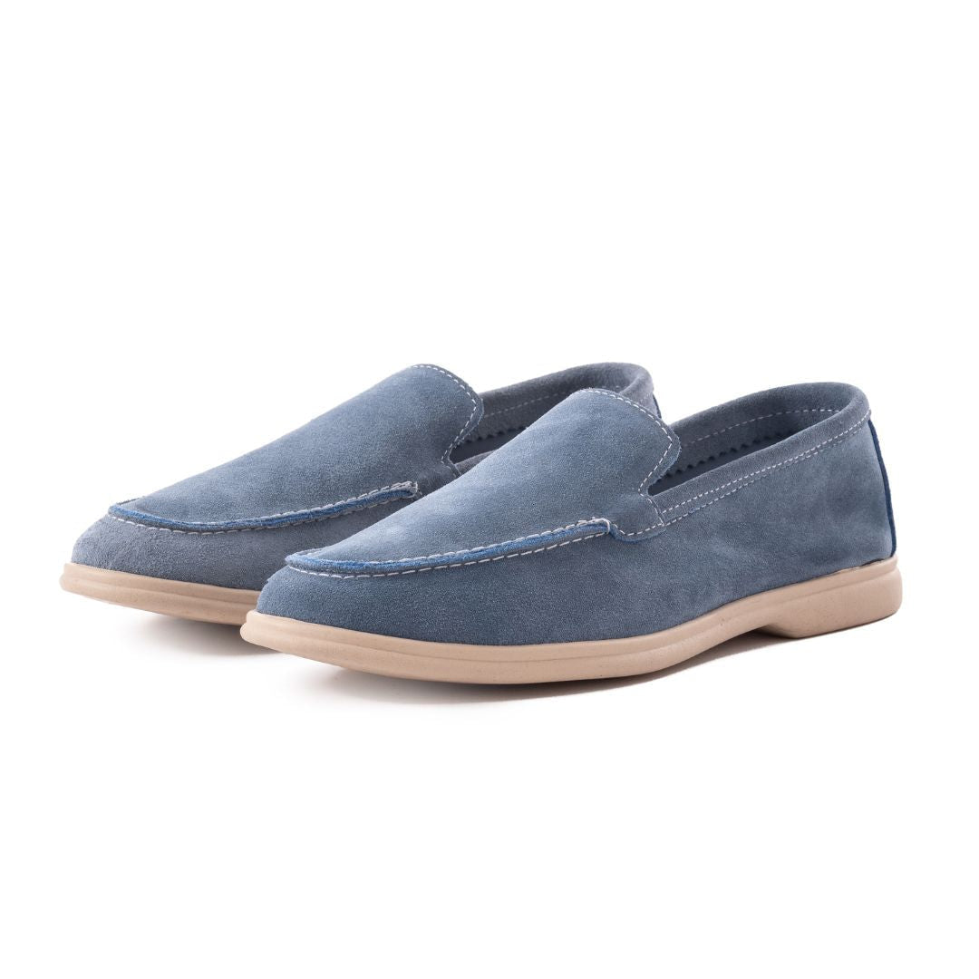 PATINA Causal Suede Loafers Shoes Men 701-BLU