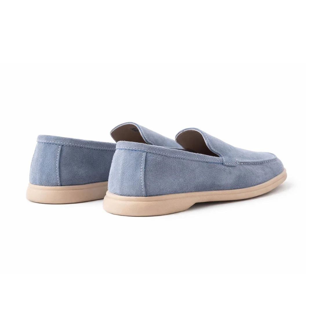PATINA Causal Suede Loafers Shoes Men 701-BLU