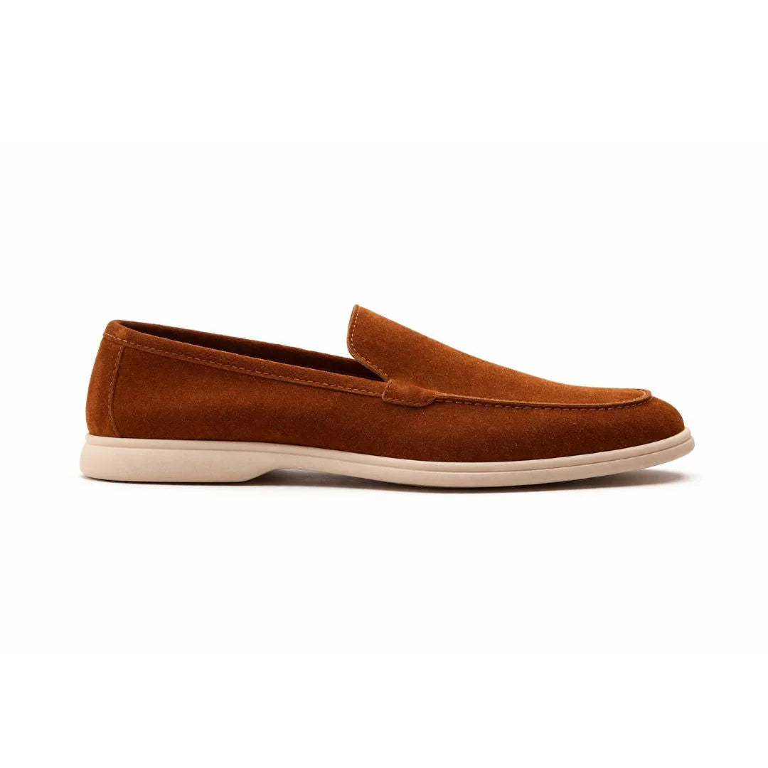 PATINA Causal Suede Loafers Shoes Men 701-TAN - Brown / 41
