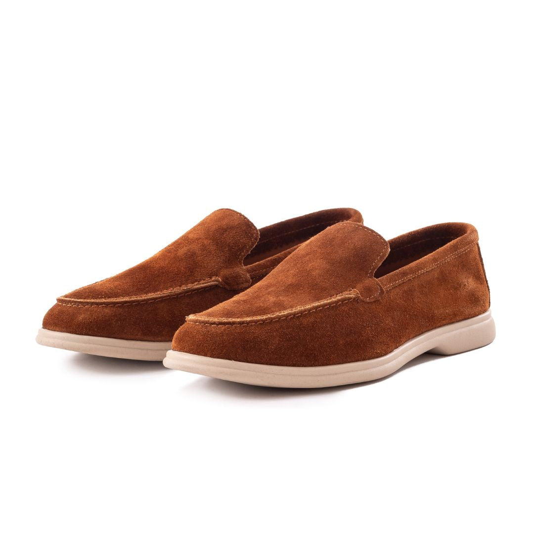 PATINA Causal Suede Loafers Shoes Men 701-TAN