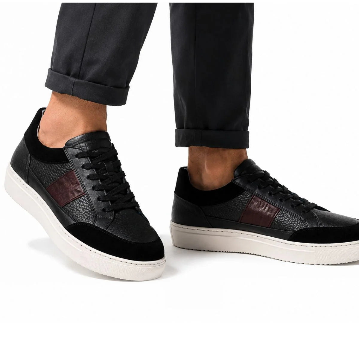 PATINA Premium Shoes Men Code 202 - BLK