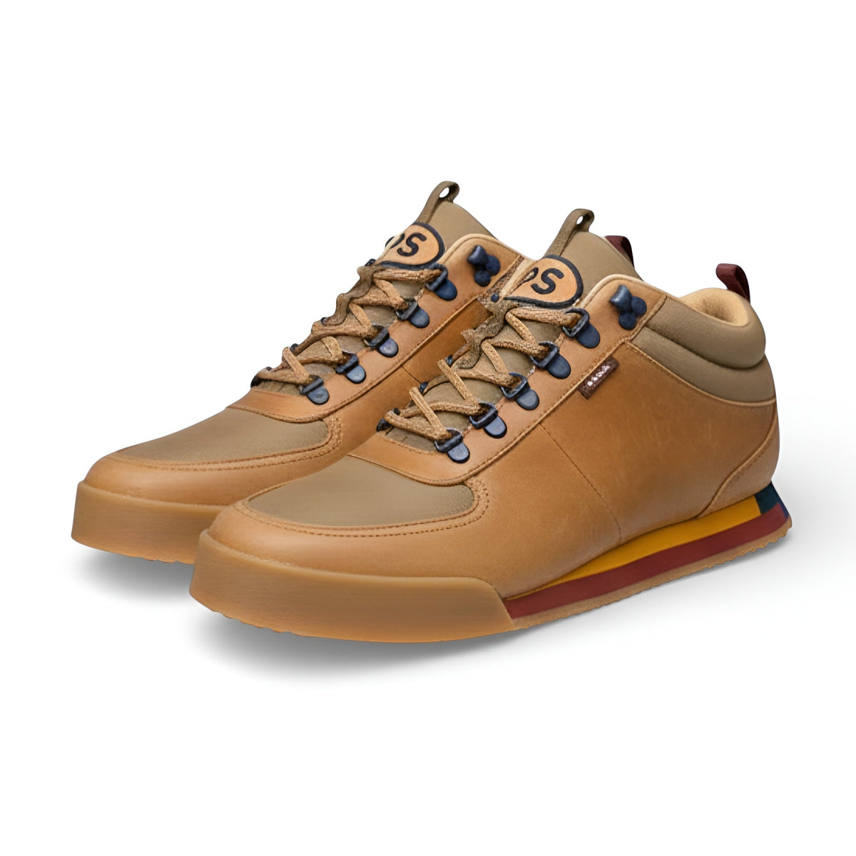 Paul Smith Leather ND Canvas Hybrid Sneaker Sneaker Men - TAN