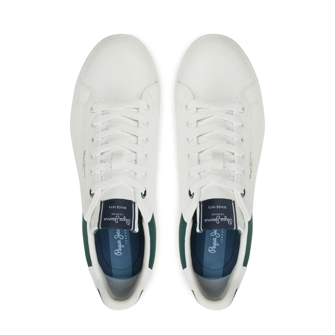 PEPE JEANS Kenton Court Men PMS30839-WHTGRN