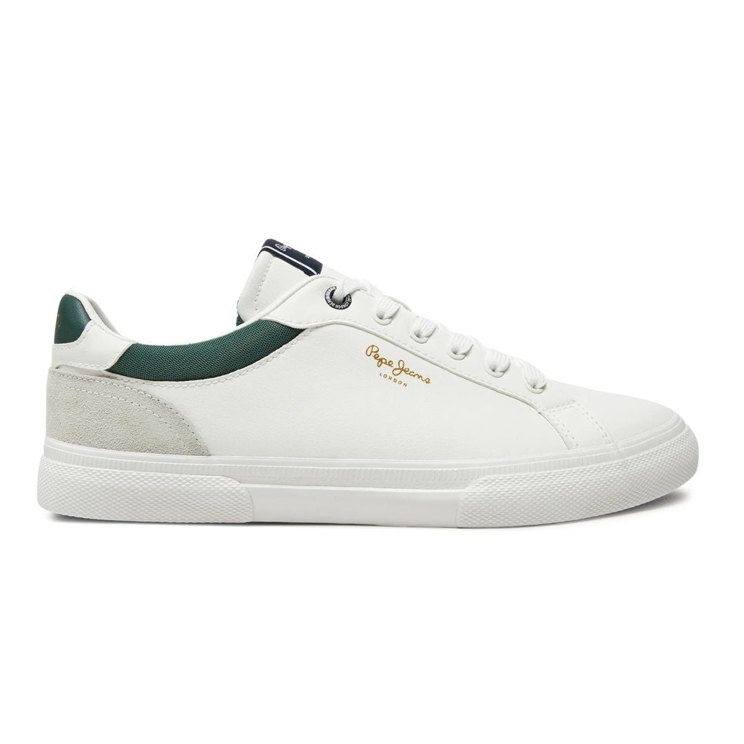 PEPE JEANS Kenton Court Men PMS30839-WHTGRN - White/ Green / 40